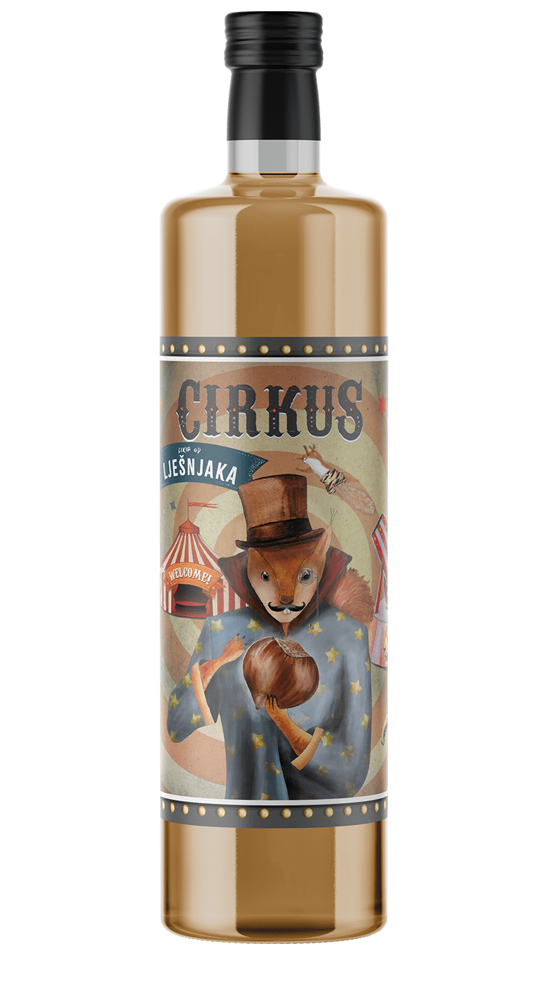Liker Cirkus z lešnikom