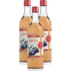 3 x Strong Brandy Rakija Simex